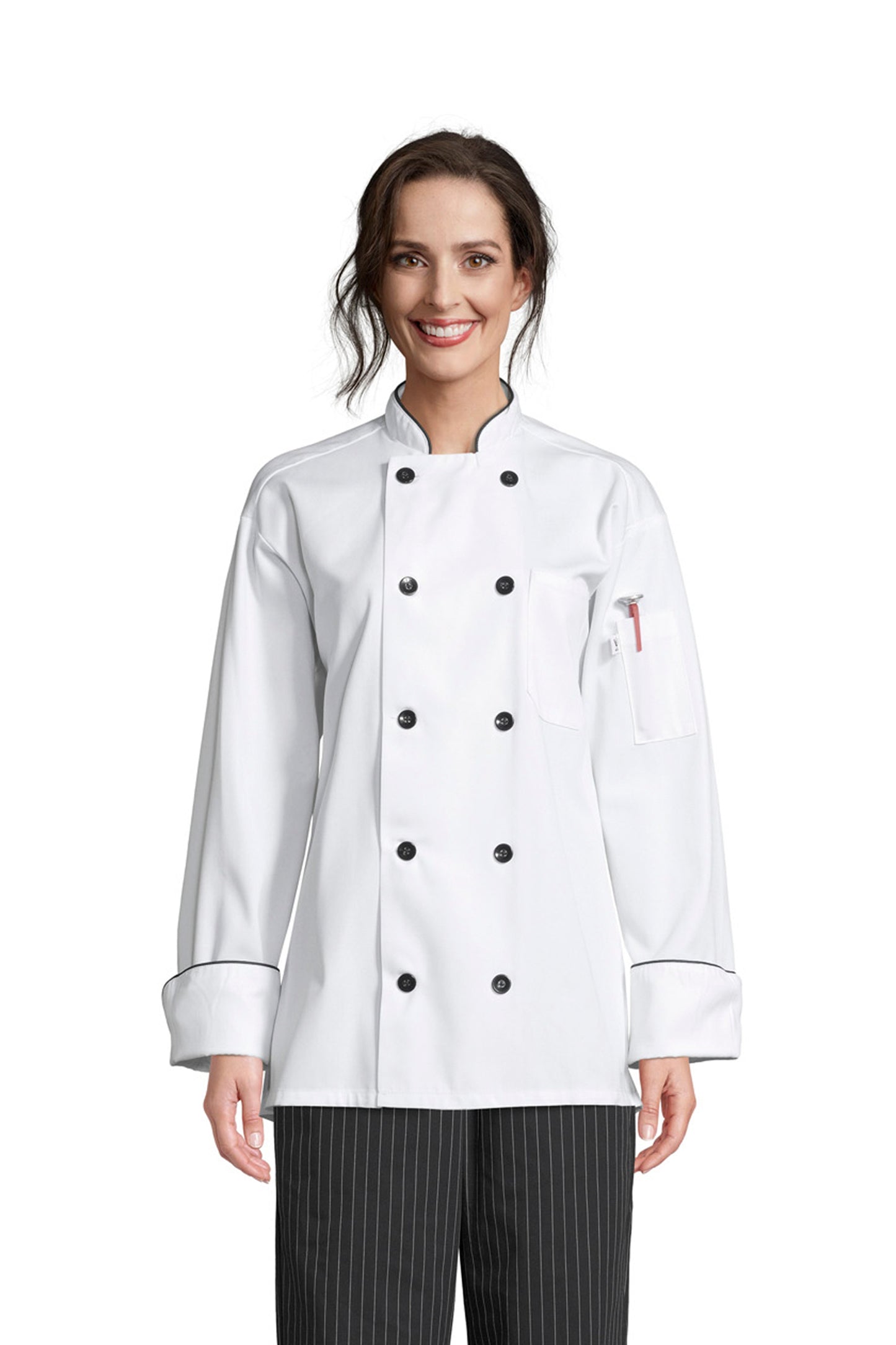 Madrid Chef Coat #0407 *Closeout* (All Sales Final No Returns)