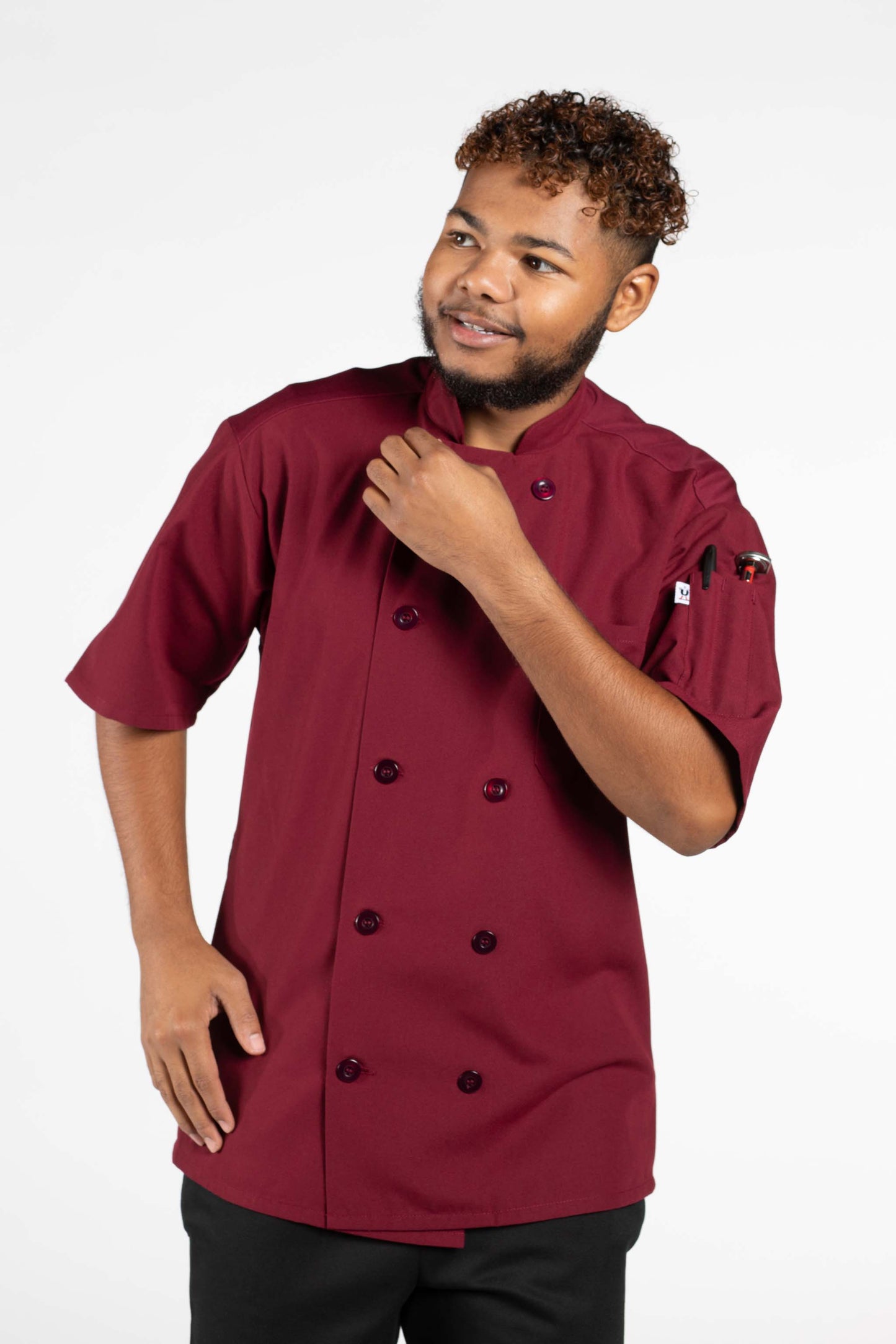 Delray Pro Vent Chef Coat #0421