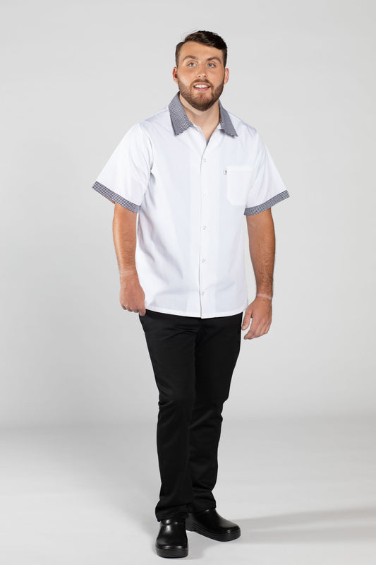 Trimmed Utility Shirt #0955